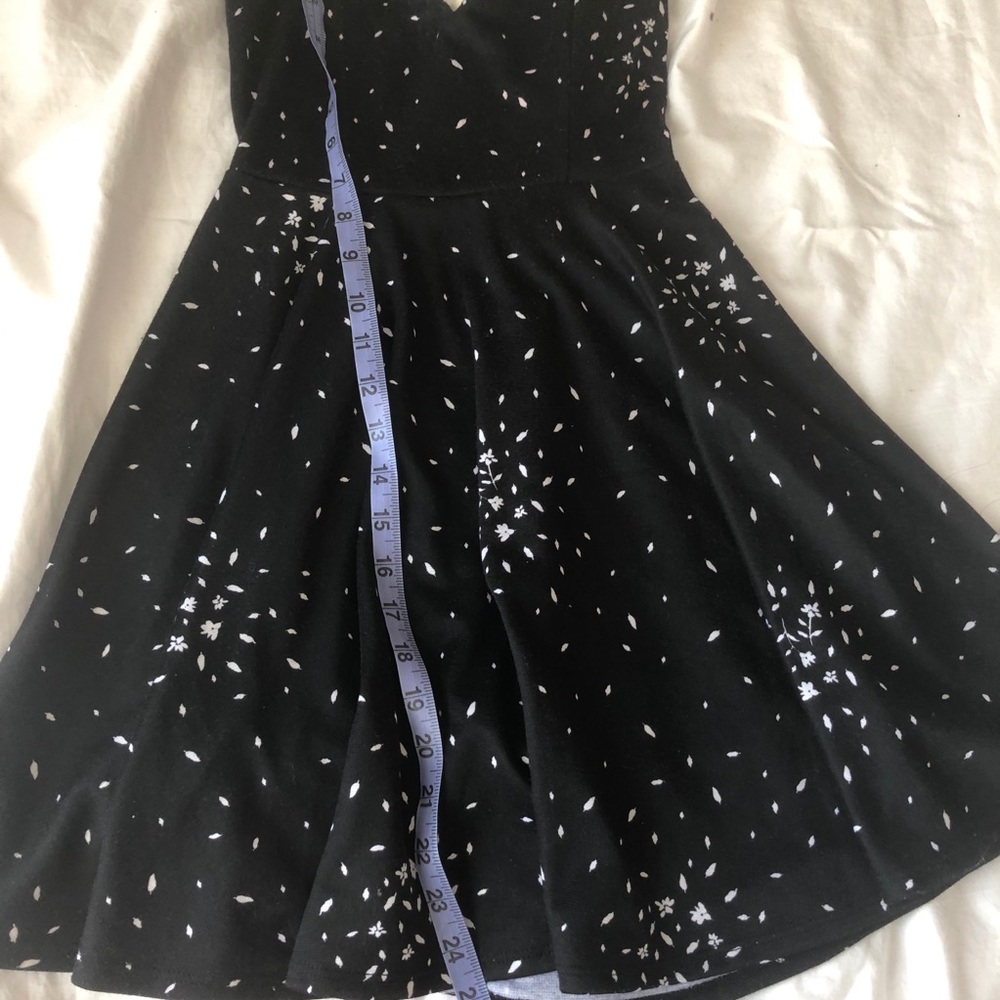 FLOWY STRAPLESS DRESS - Picture 6 of 8